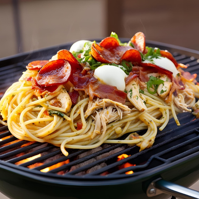 Big Espaguete na Chapa